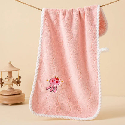 Cartoon Baby Face Towel