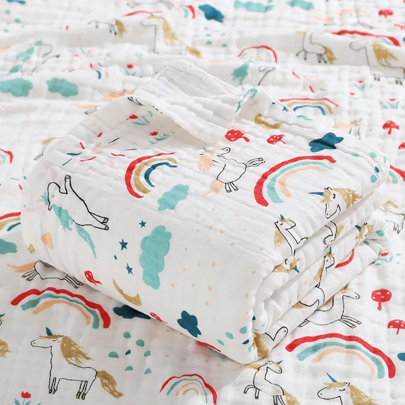 Breathable Cotton Baby Swaddle