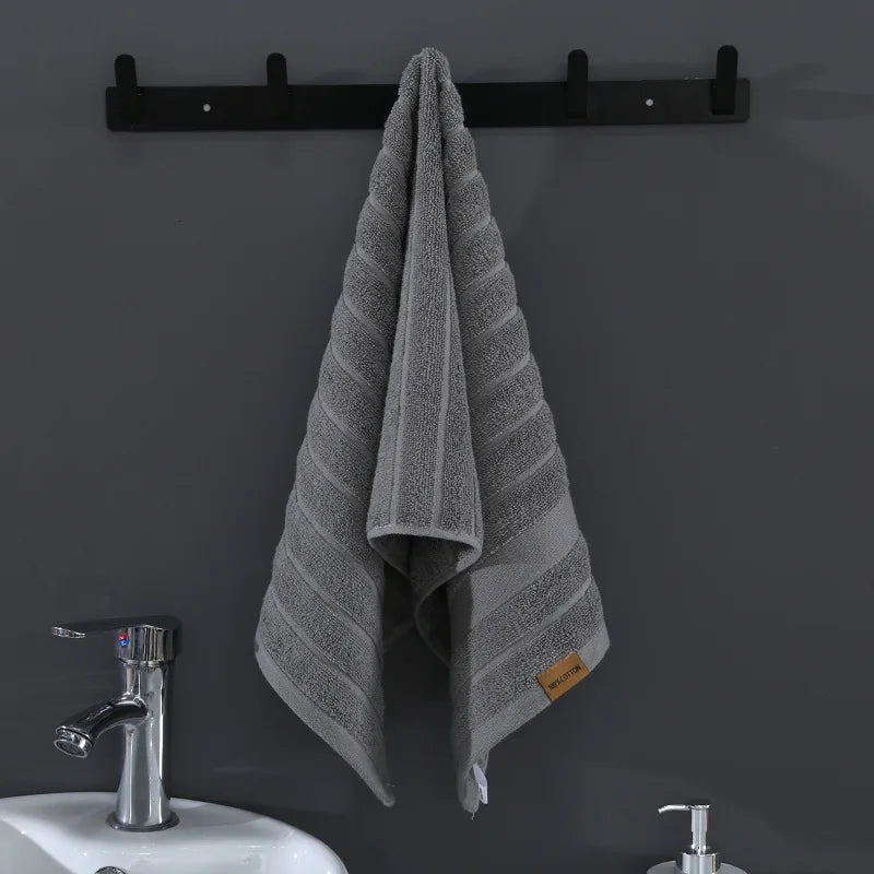 Pure Cotton Towel Set – Soft, Absorbent, Hotel Quality