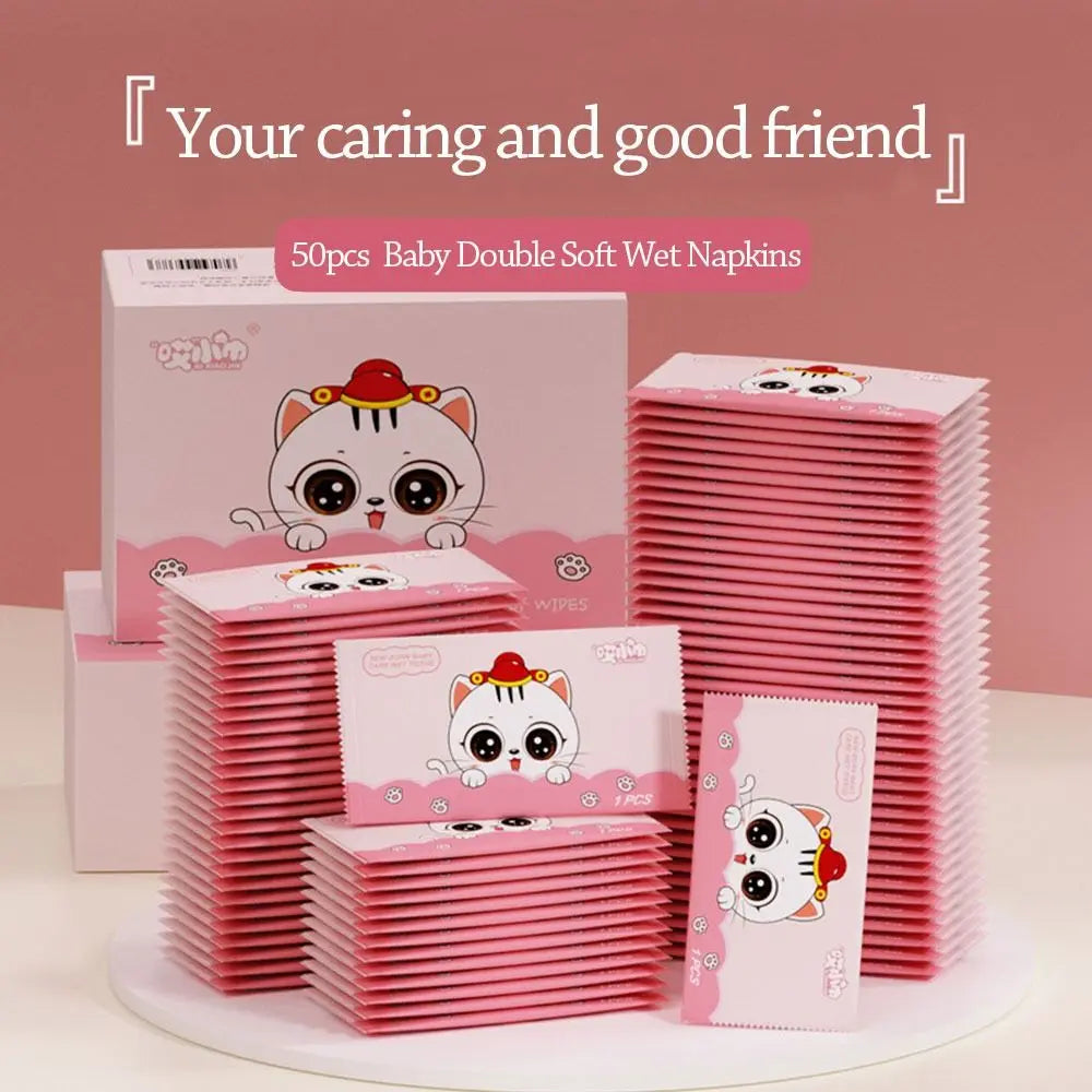 50pcs Baby Wet Wipes