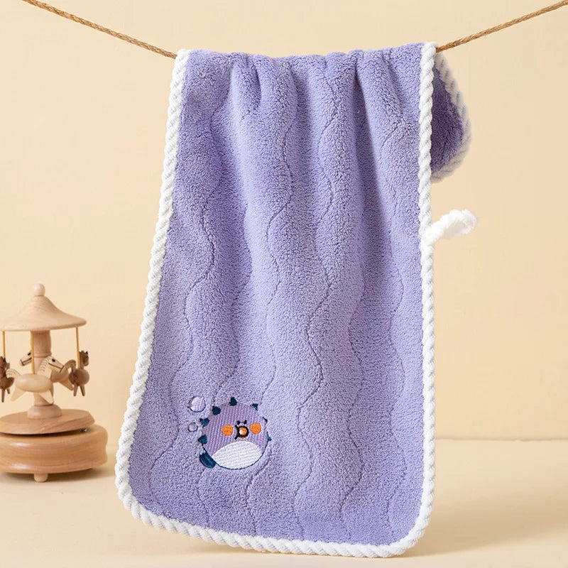 Cartoon Baby Face Towel