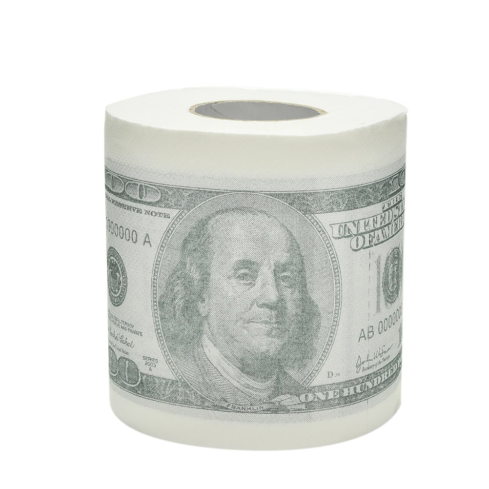 $100 Bill Toilet Paper