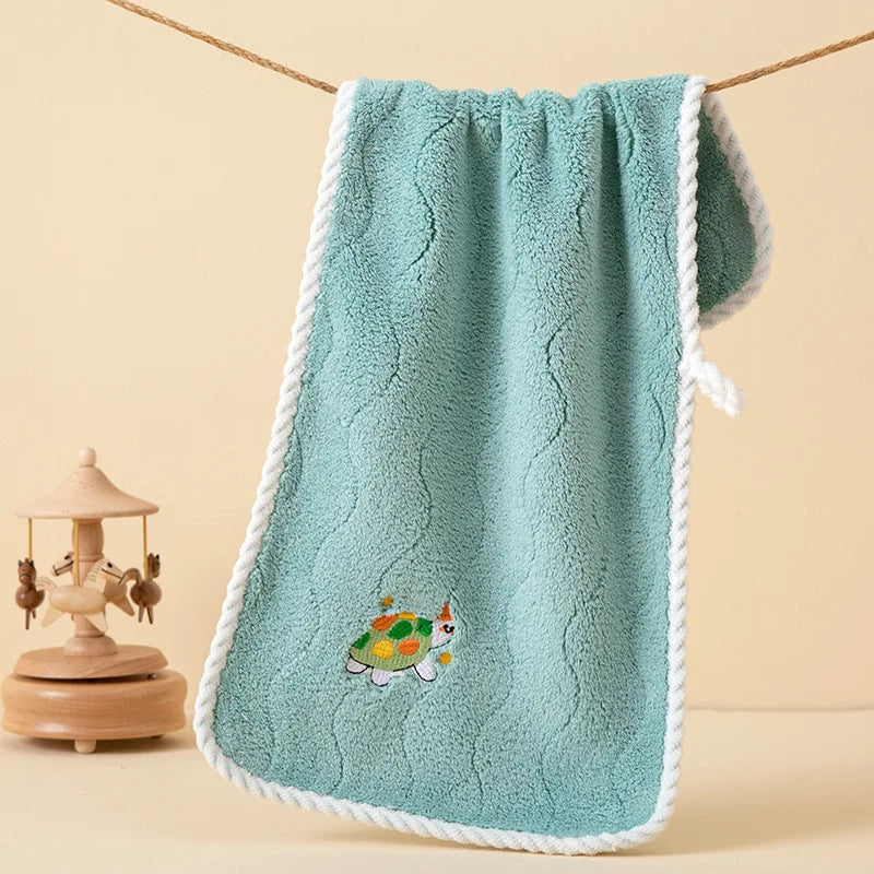 Cartoon Baby Face Towel