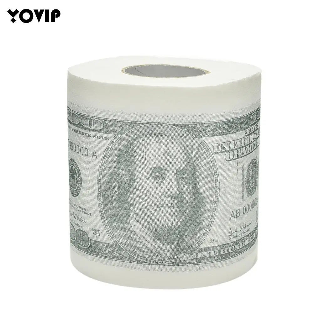 $100 Bill Toilet Paper