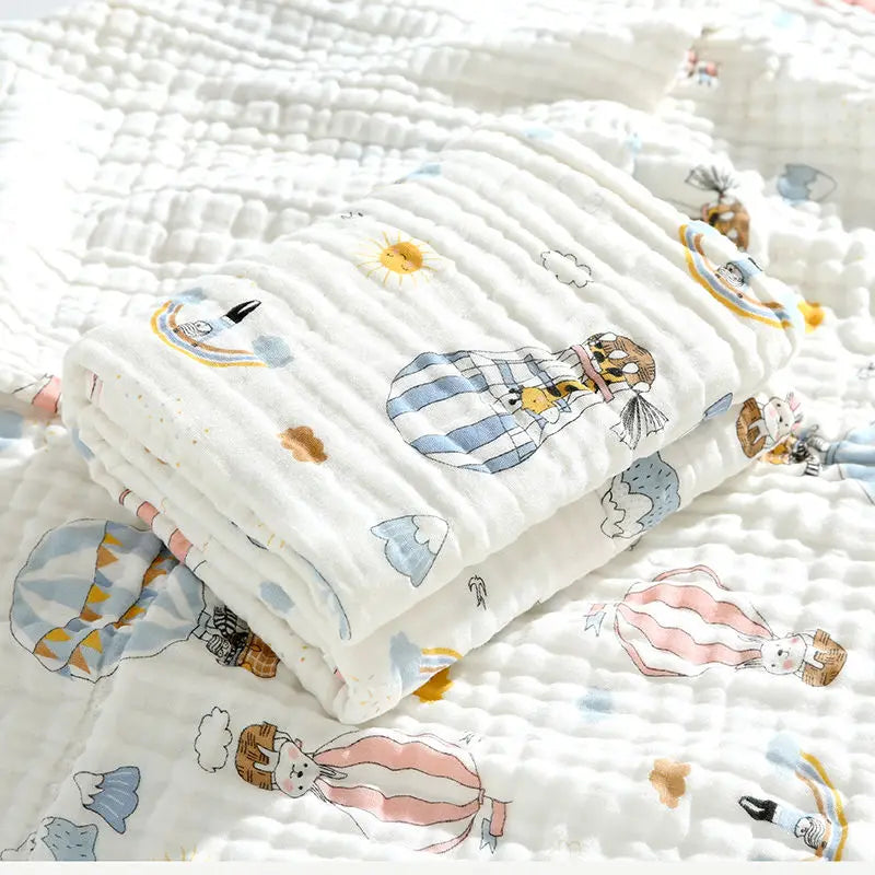 Breathable Cotton Baby Swaddle