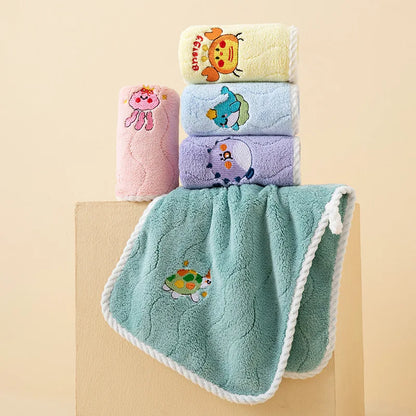 Cartoon Baby Face Towel