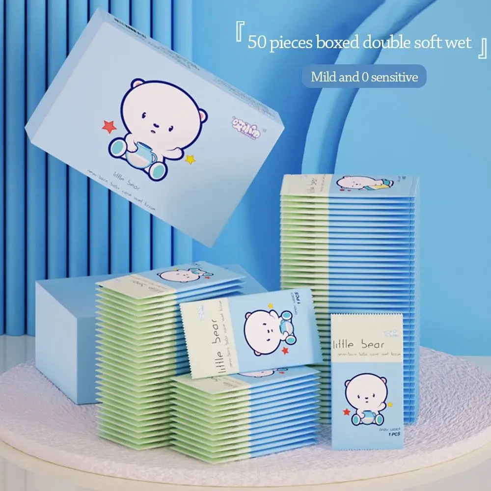 50pcs Baby Wet Wipes